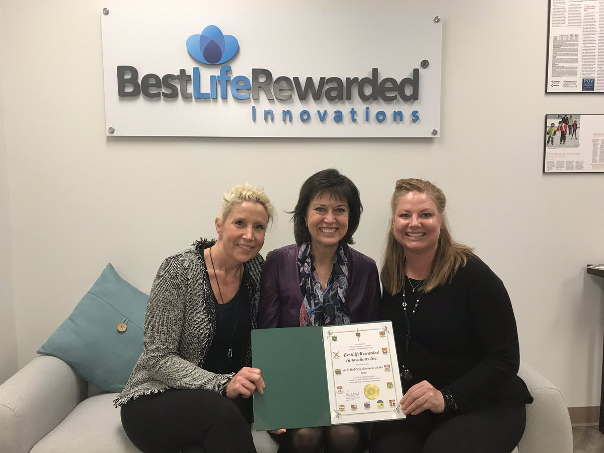 BestLifeRewarded Innovations talks Canadian Health and Wellness with MP Pam Damoff